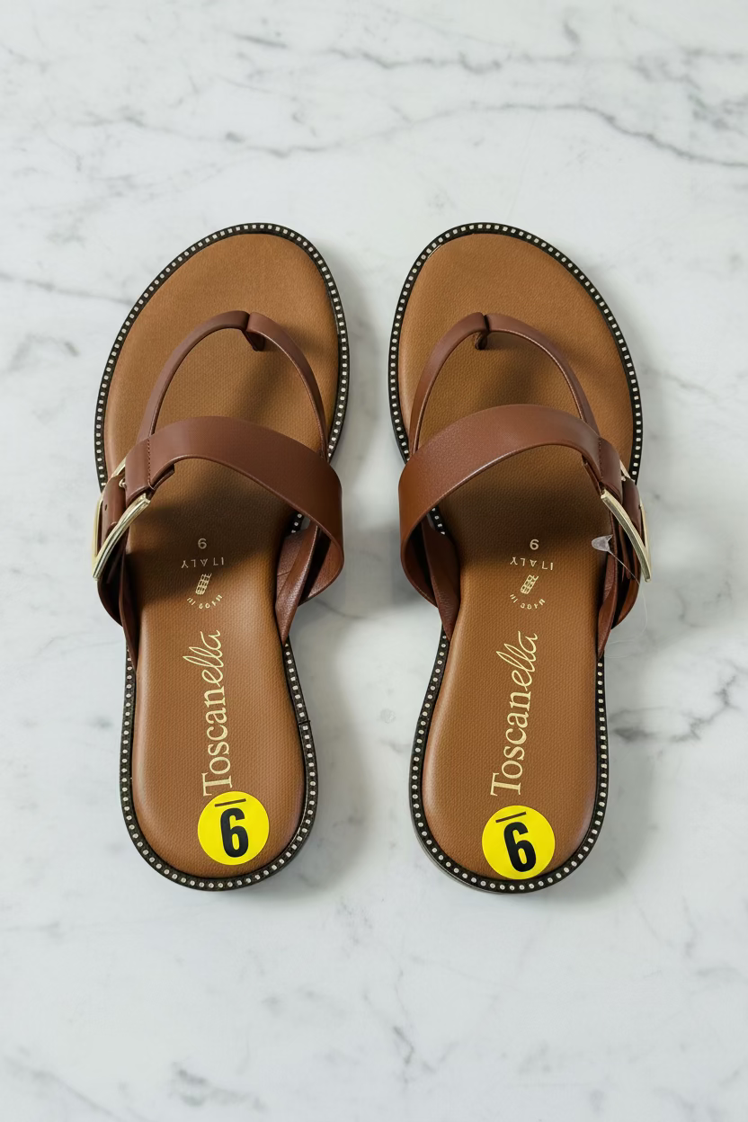 NEW!! Authentic Toscanella Women Sandals Size (9)