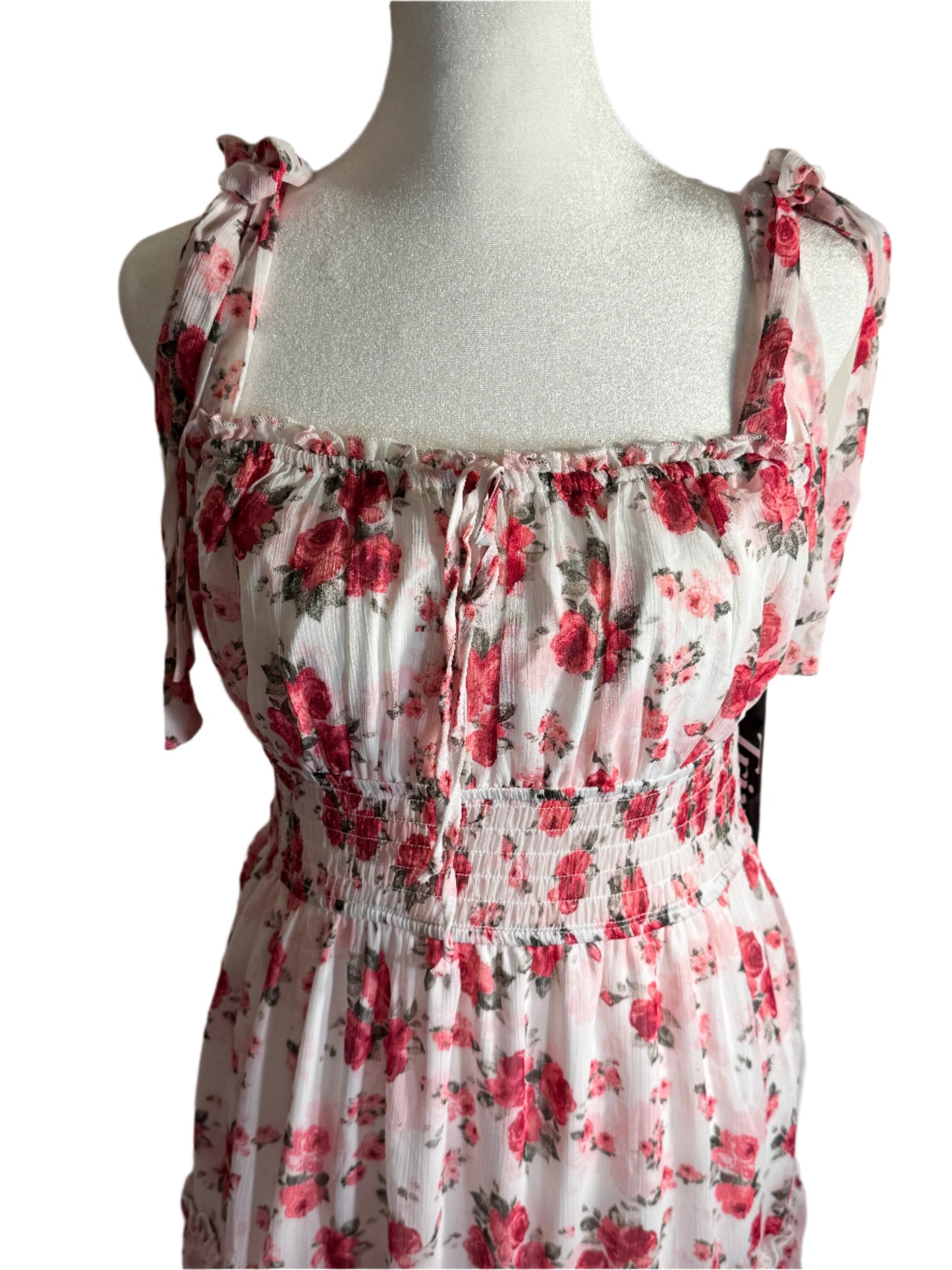 NEW!! Women Flare Sleeveless Maxi Dress (L)