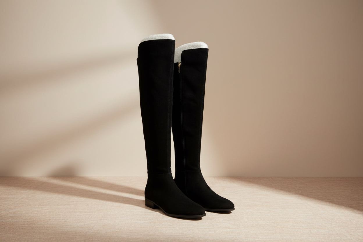 NEW!! Michael  Kors Stretch Over -the Knee Boot