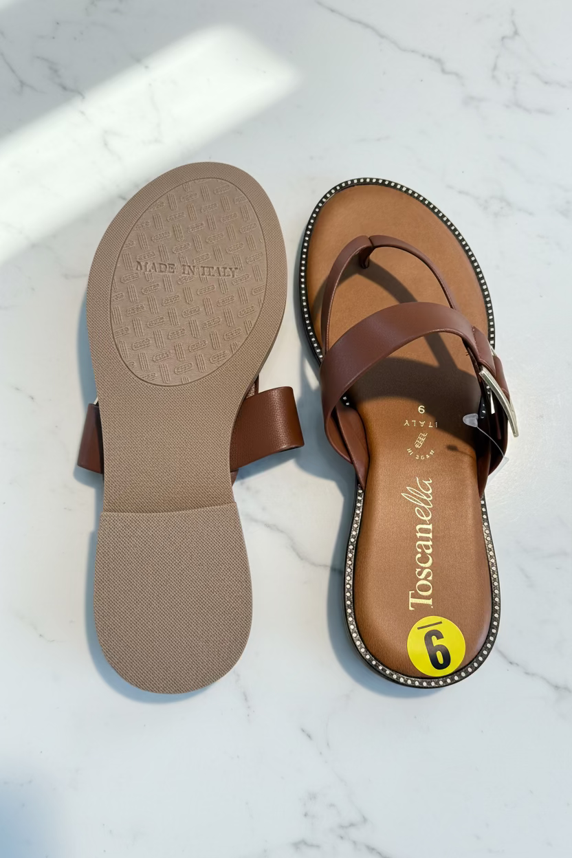 NEW!! Authentic Toscanella Women Sandals Size (9)