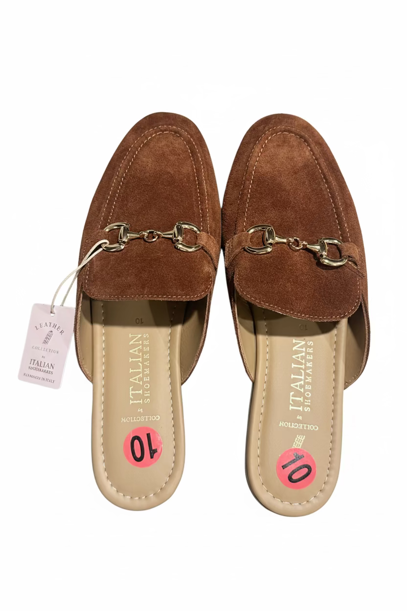NEW!! Authentic Italian Shoemaker Mule Women Size (10)