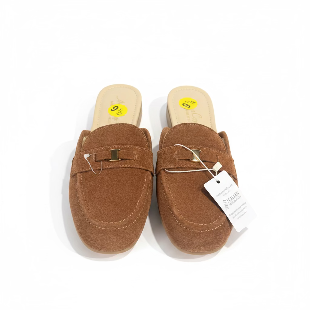 NEW!! Authentic Italian Shoemaker Mule Women  Size (9.5)