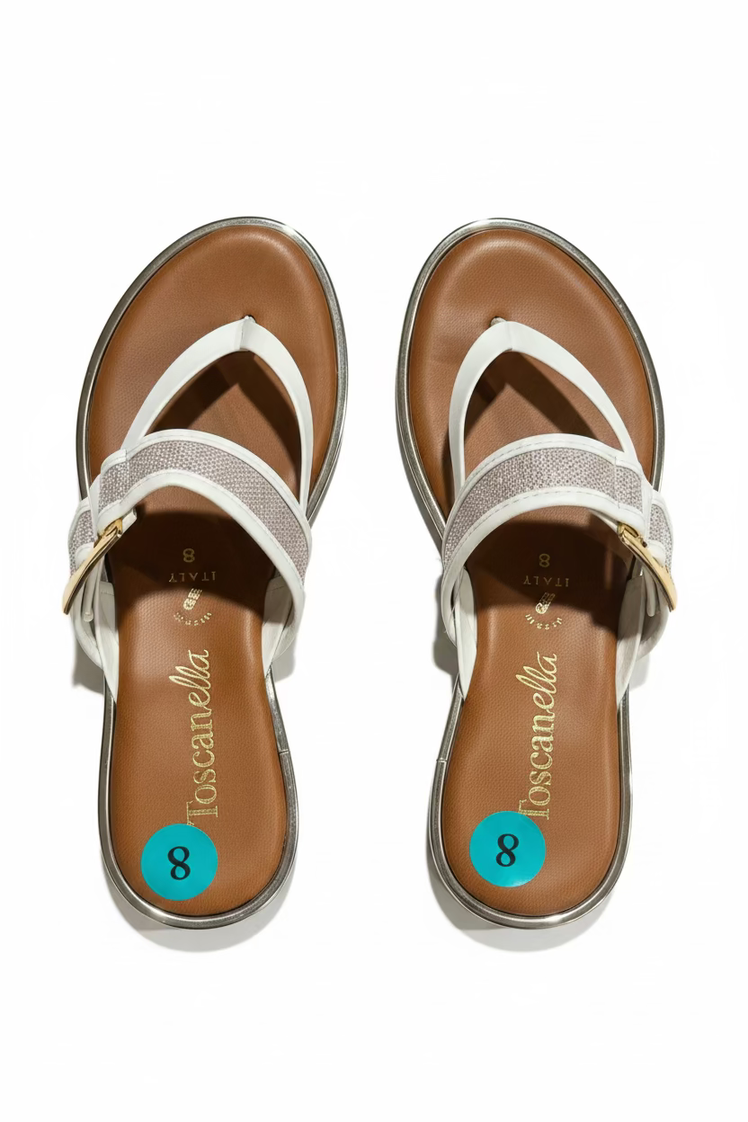NEW!! Authentic Toscanella Women Sandals Size (8.0)