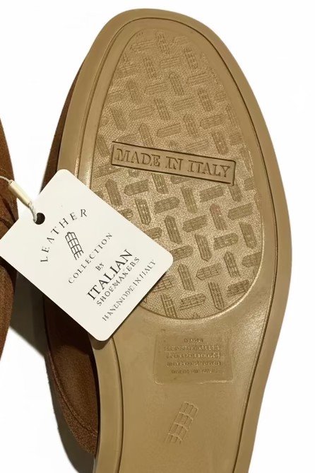 NEW!! Authentic Italian Shoemaker Mule Women  Size (9.5)