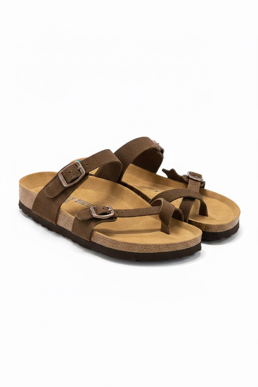 NEW!! Authentic Wilt Genuine Suede Women Sandals Size 8