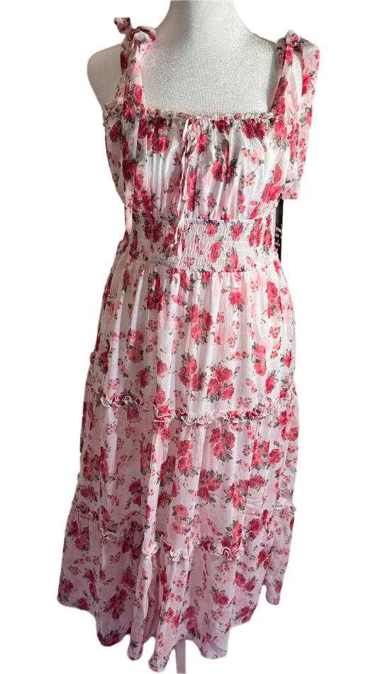 NEW!! Women Flare Sleeveless Maxi  Dress (L)