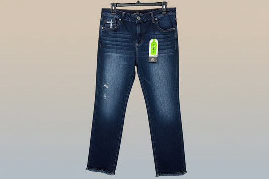 NEW!! Women Denim Jeans Ankle Straight (14)