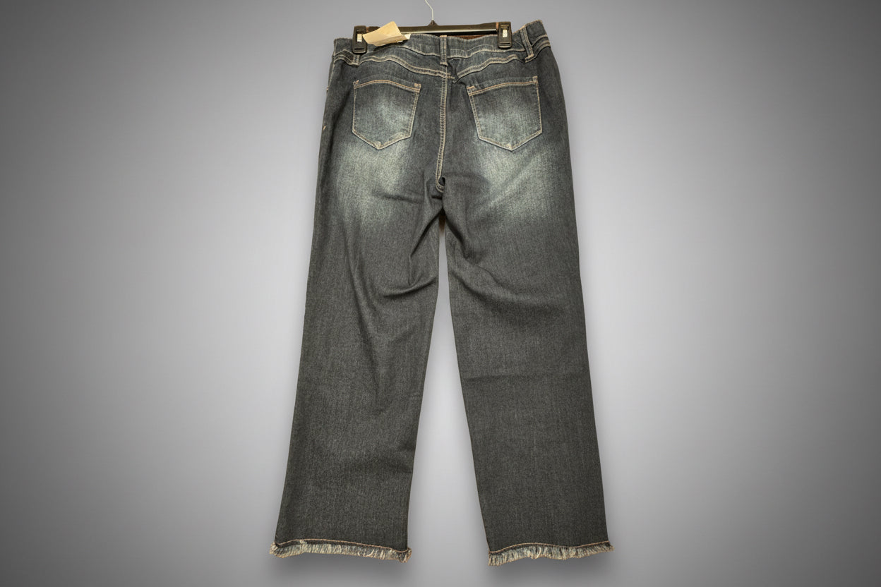 NEW!! Women Denim Jeans Ankle Straight (14)
