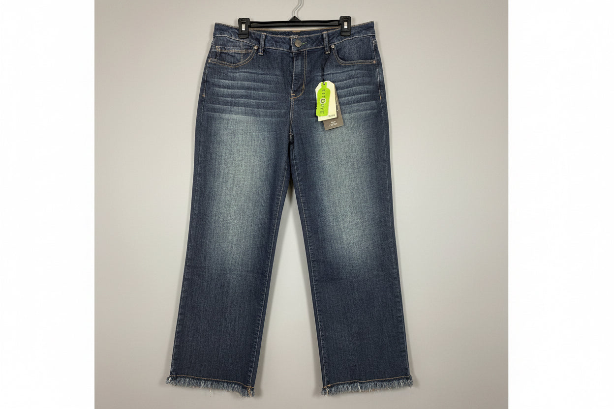 NEW!! Women Denim Jeans Ankle Straight (14)