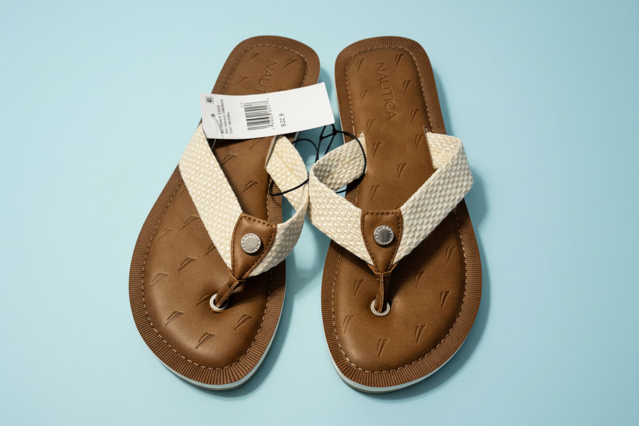 NEW!! Nautica Women Slippers - 8