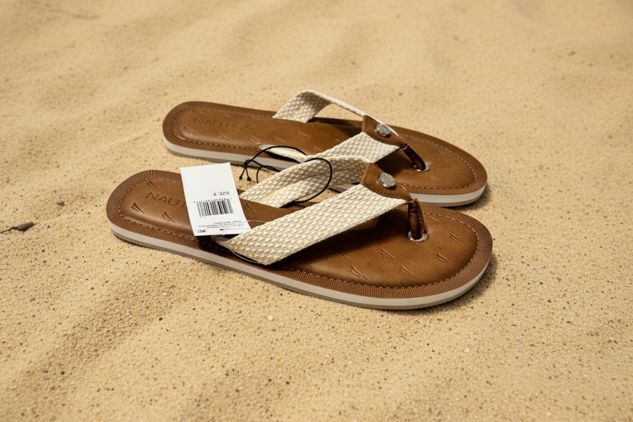 NEW!! Nautica Women Slippers - 8