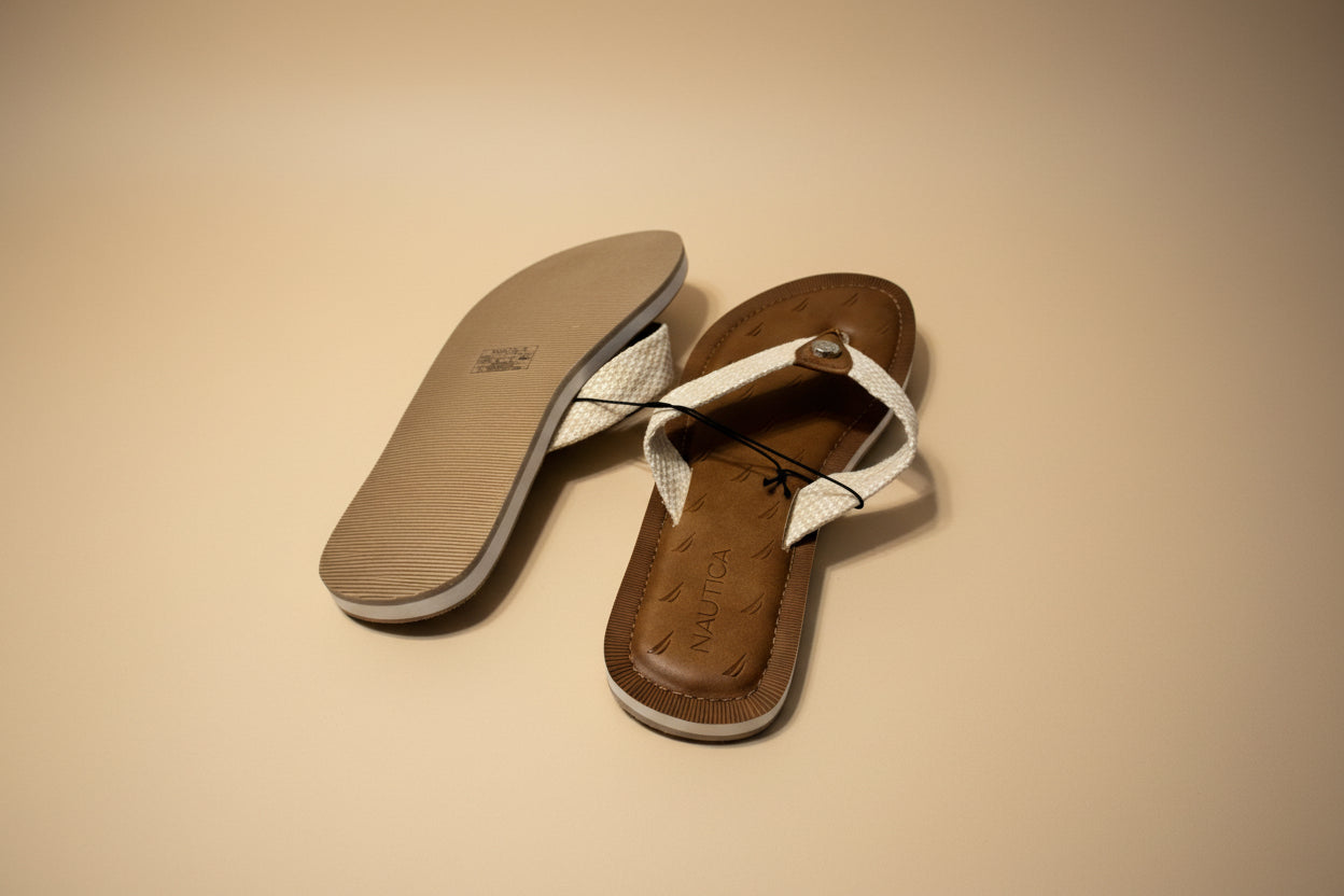 NEW!! Nautica Women Slippers - 8
